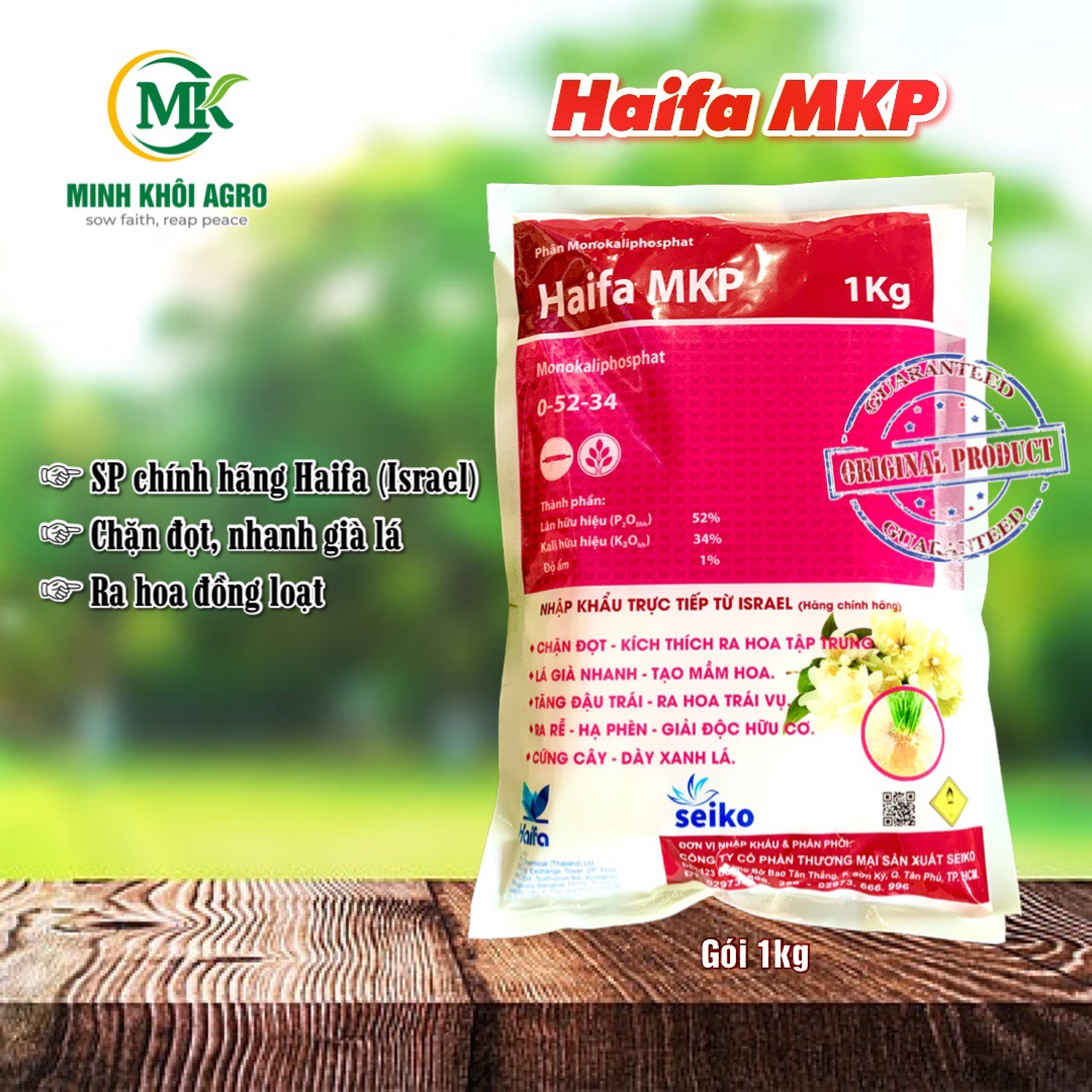 Phân bón lá Haifa MKP - Gói 1kg